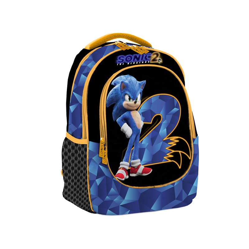 Mar Cart Sonic2 Zaino Scolastico Ovetto Organizzato Blu (25534292)