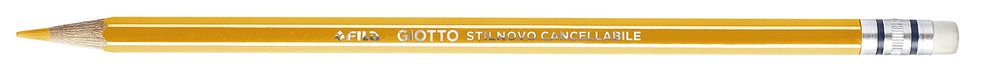 Giotto 256800 - Stilnovo Cancellabile Astuccio 10 Pastelli Colorati con Temperamatite e Gomma (25530653)