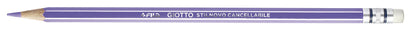 Giotto 256800 - Stilnovo Cancellabile Astuccio 10 Pastelli Colorati con Temperamatite e Gomma (25530650)