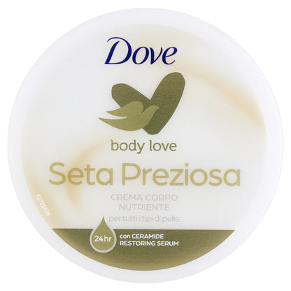 Dove body love Seta Preziosa Crema Corpo Nutriente per tutti i tipi di pelle 300 ml (25525663)