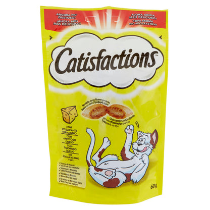 Catisfactions Snack Gatto con Stuzzicante Formaggio 60 g (25521592)