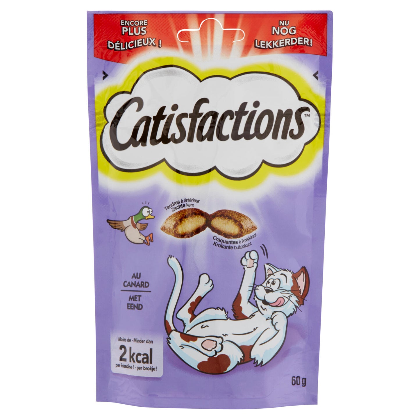 Catisfactions Snack Gatto con Anatra 60 g