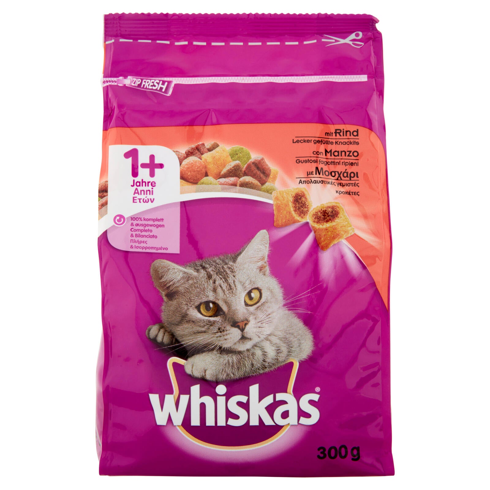 whiskas 1+ Anni con Manzo 300 g (25613670)