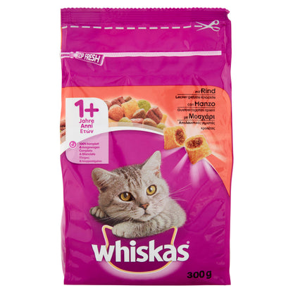 whiskas 1+ Anni con Manzo 300 g (25613671)