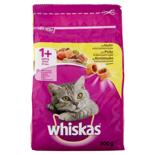 Whiskas Cibo Umido Gatto Anni 1+ con Pollo 300 g (25613672)