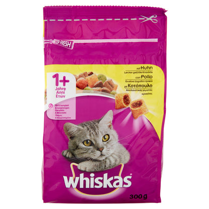 Whiskas Cibo Umido Gatto Anni 1+ con Pollo 300 g (25613673)