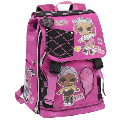 L.O.L Surprise! 19 Zaino Estensibile, Spallacci Imbottiti e Schienale Comfort Back, Giochi Preziosi (25532417)