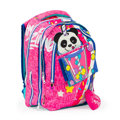 GO POP Zaino Bubble Star Estensibile Round Per Bambine, 3 Scomparti E Tasche Interne, Schienale E Spallacci Imbottiti, Con Fascia Personalizzata E Pop Up, Per Scuole Elementari e Medie (25530808)