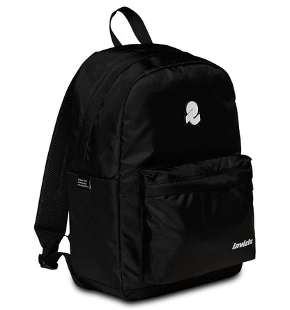 Invicta Zaino Scuola CARLSON, Nero - Tasca Interna, Tasca Porta PC, Tasche Laterali Porta Borraccia - Zaino Viaggio, Zaino Università - Eco Material (25531294)
