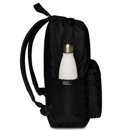 Invicta Zaino Scuola CARLSON, Nero - Tasca Interna, Tasca Porta PC, Tasche Laterali Porta Borraccia - Zaino Viaggio, Zaino Università - Eco Material (25531298)