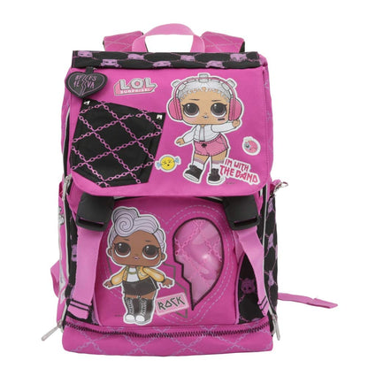 L.O.L Surprise! 19 Zaino Estensibile, Spallacci Imbottiti e Schienale Comfort Back, Giochi Preziosi (25532416)