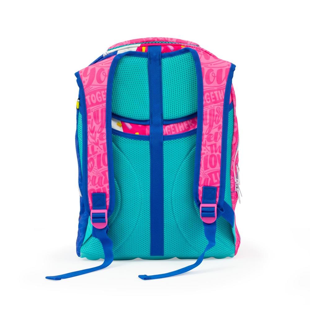 GO POP Zaino Bubble Star Estensibile Round Per Bambine, 3 Scomparti E Tasche Interne, Schienale E Spallacci Imbottiti, Con Fascia Personalizzata E Pop Up, Per Scuole Elementari e Medie (25530811)