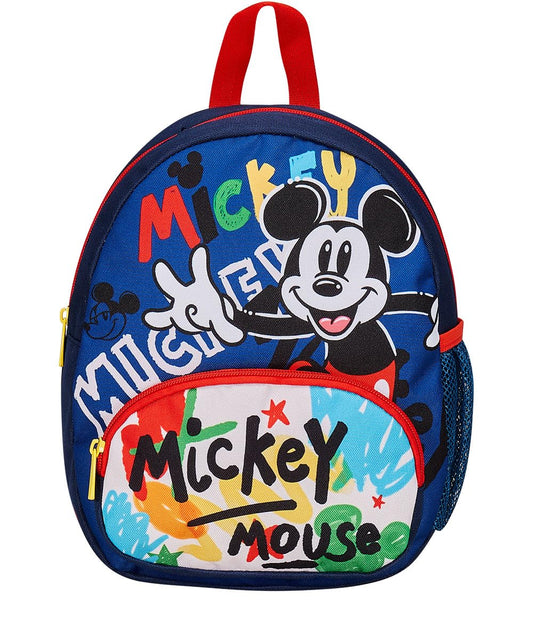 Zaino Asilo Small - MICKEY MOUSE, Multicolore - Tasche Laterali Porta Borraccia, Tasca Frontale, Zainetto Asilo Bambino - Zaino Scuola Kid (25560246)