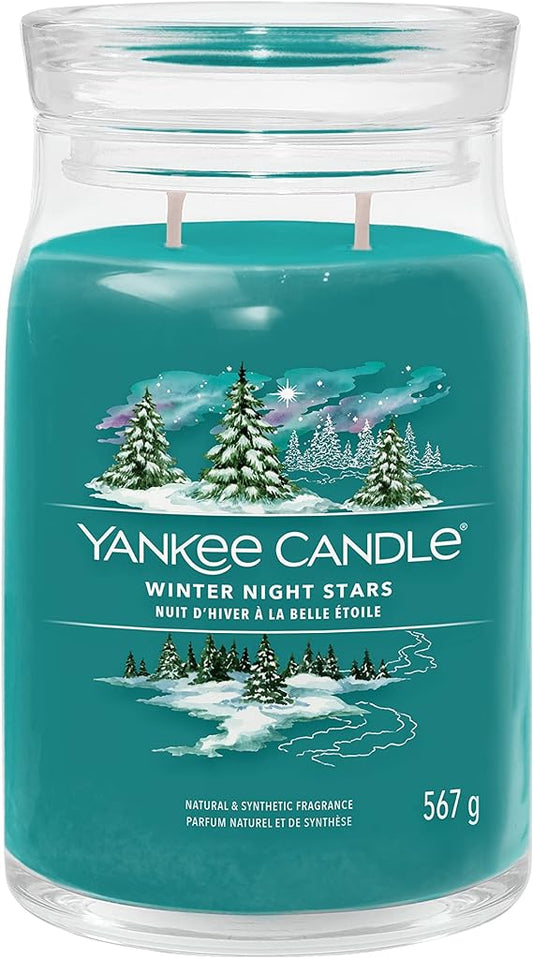 Yankee Candle Signature - Giara grande Winter Night Stars
