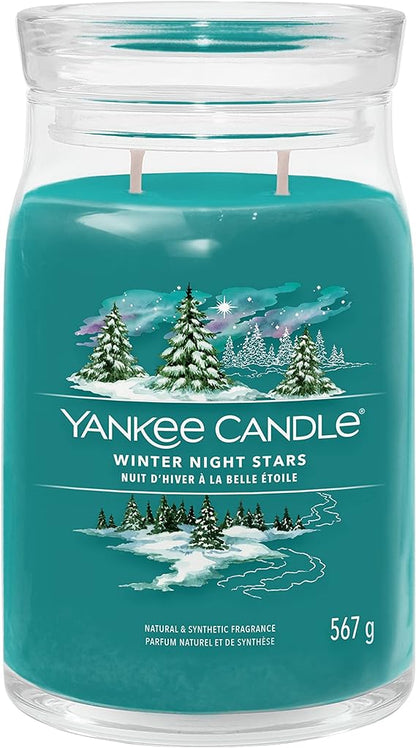 Yankee Candle Signature - Giara grande Winter Night Stars