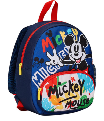 Zaino Asilo Small - MICKEY MOUSE, Multicolore - Tasche Laterali Porta Borraccia, Tasca Frontale, Zainetto Asilo Bambino - Zaino Scuola Kid (25560247)