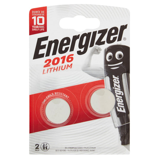 Energizer 2016 Lithium 2 pz (25526282)