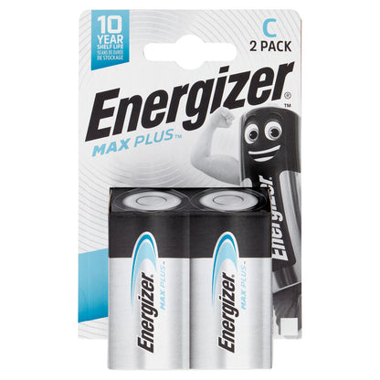 Energizer Max Plus Alkaline C 2 pz (25526306)