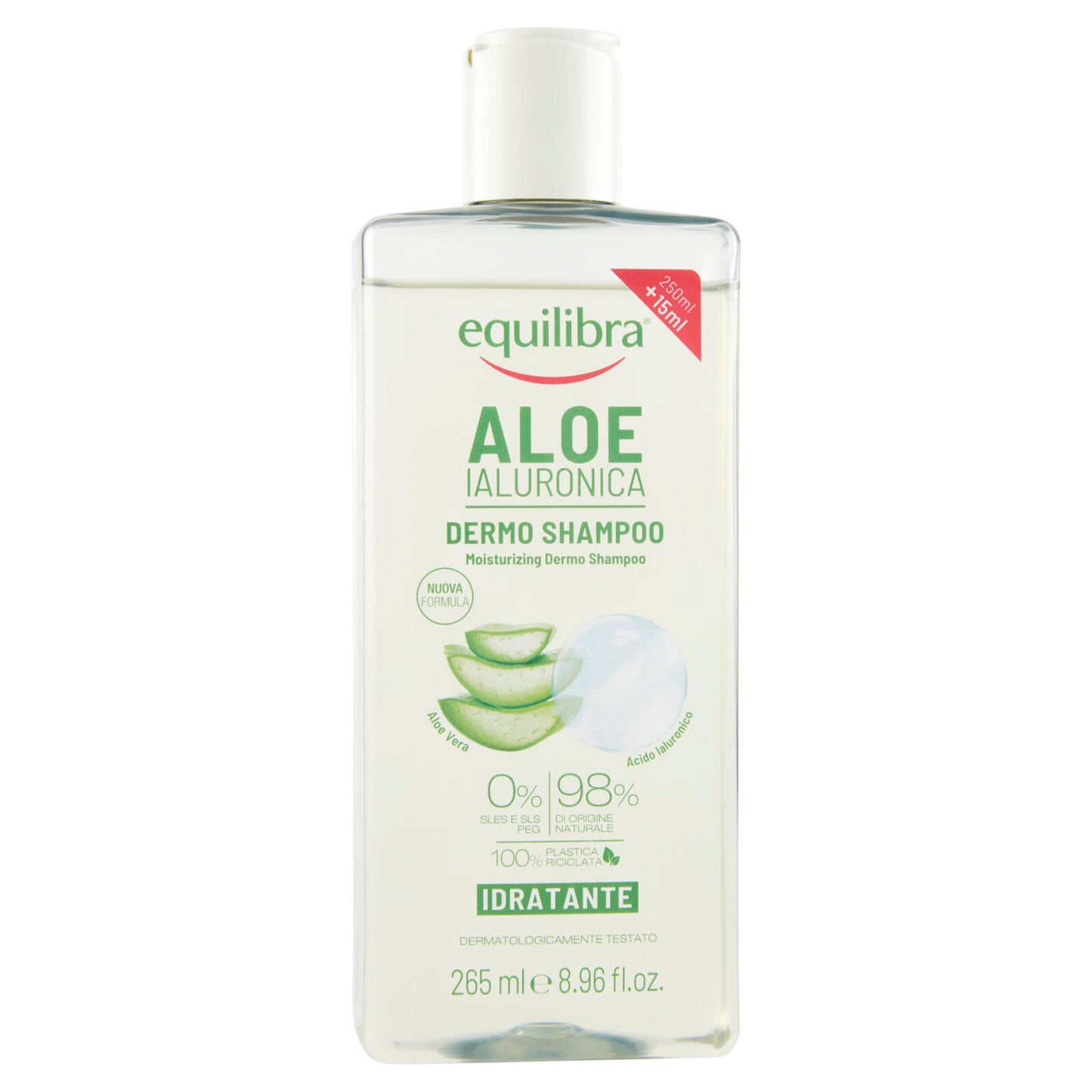 equilibra Aloe Ialuronica Dermo Shampoo Idratante 265 ml