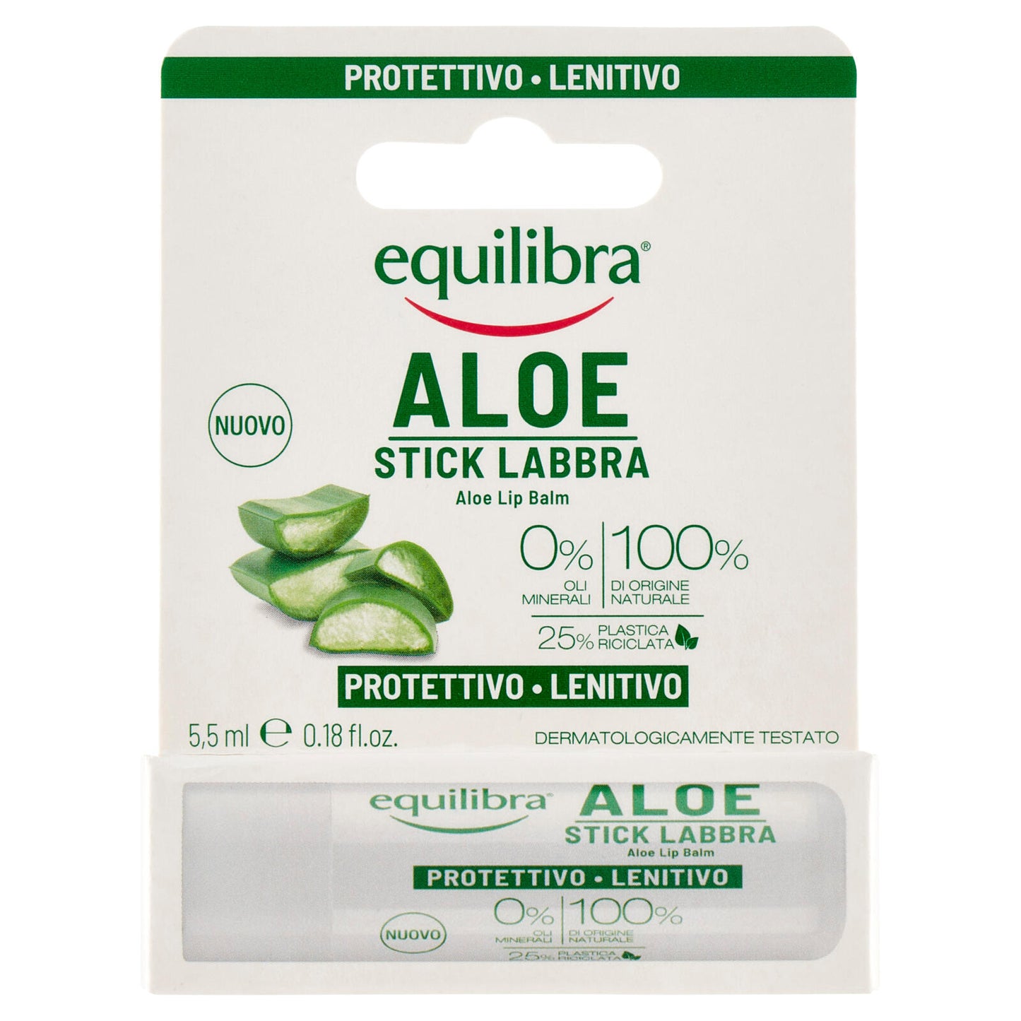 equilibra Aloe Stick Labbra Protettivo - Lenitivo 5,5 ml (25526384)