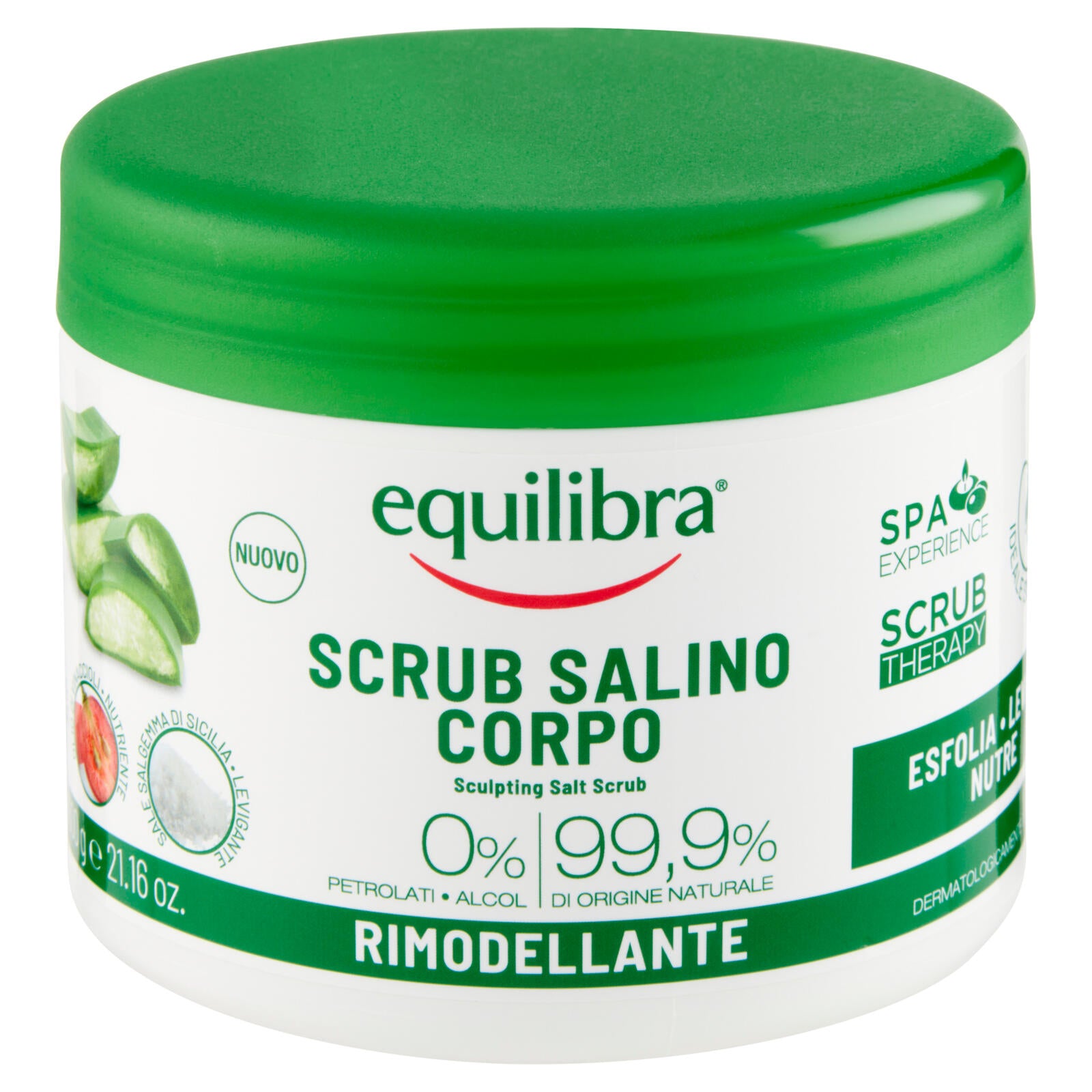 equilibra Scrub Salino Corpo Rimodellante 600 g (25526410)