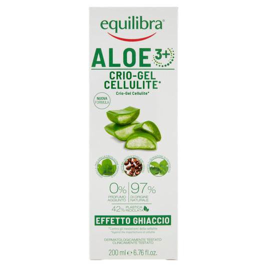 equilibra Aloe 3+ Crio-Gel Cellulite* Effetto Ghiaccio 200 ml (25526330)