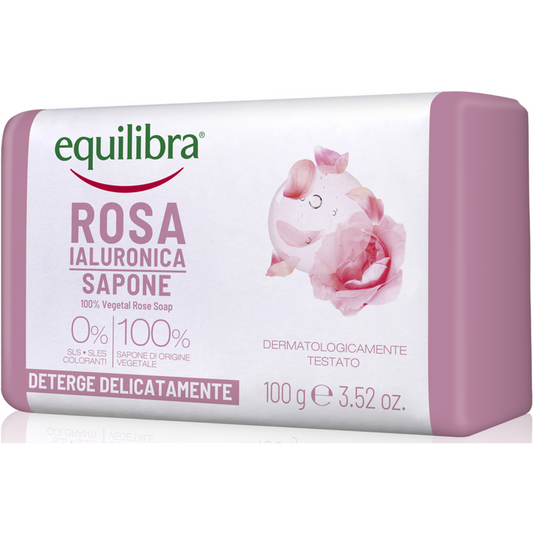 EQUILIBRA - Sapone Vegetale alla Rosa Ialuronica - 100g (25526325)