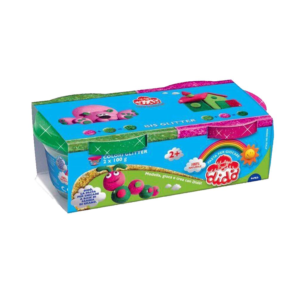 Glitter in barattolo - Verde/Magenta (25530766)