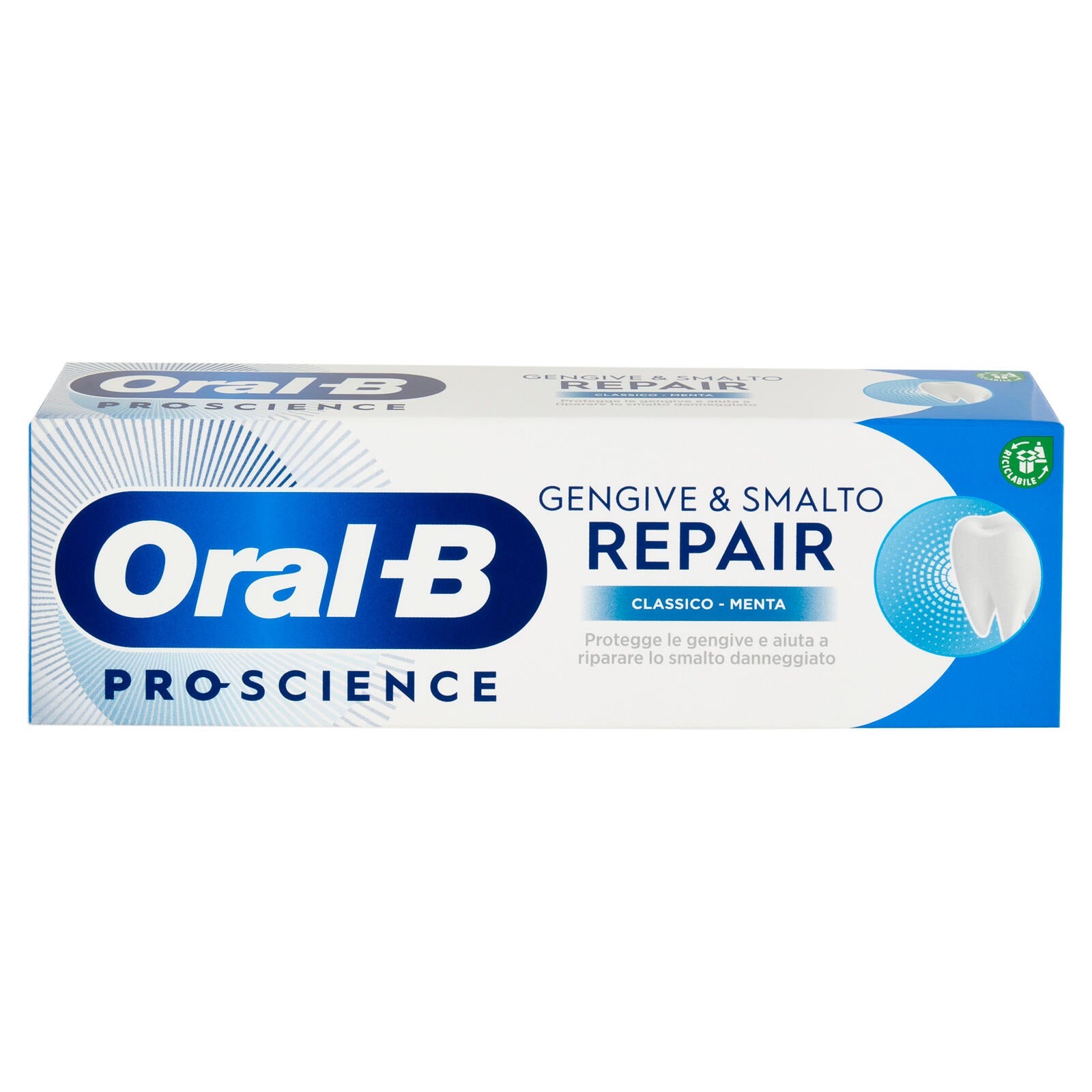 Oral-B Pro-Science Dentifricio Gengive & Smalto Repair Classico - Menta 75 ml