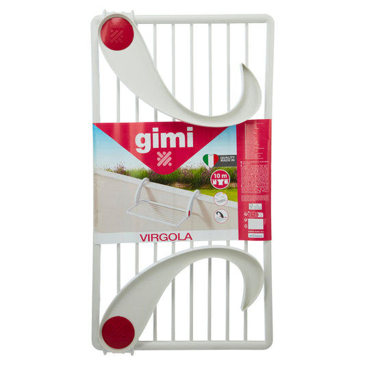 Gimi Virgola Stendibiancheria da Balcone in Resina (25530613)