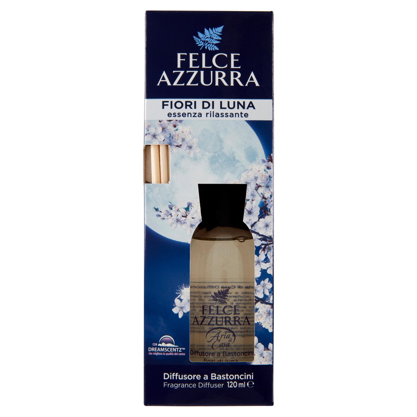 Felce Azzurra Aria di Casa Fiori di Luna Diffusore a Bastoncini 120 ml (25528685)