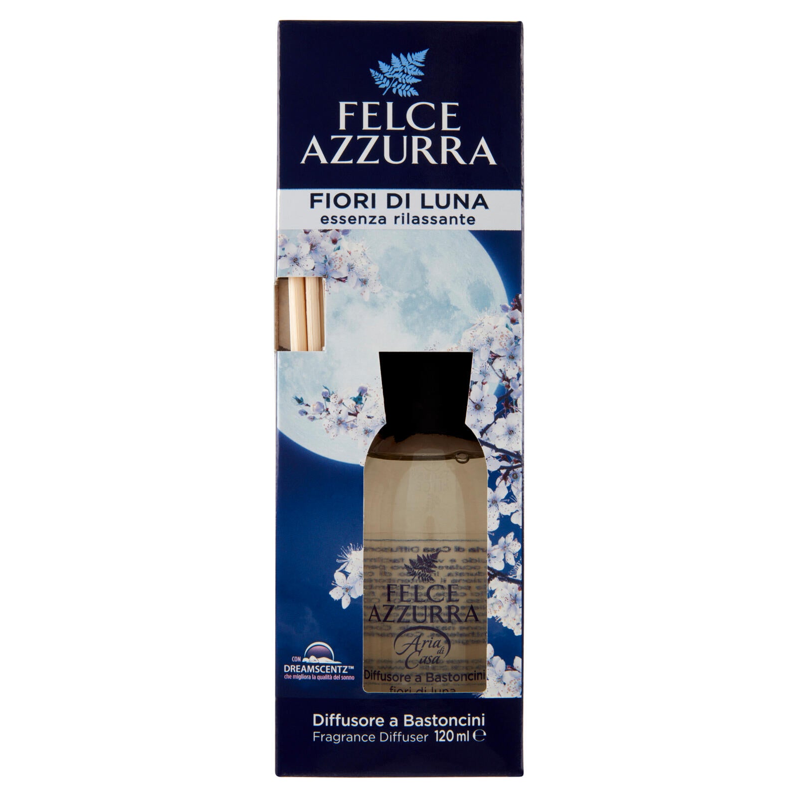 Felce Azzurra Aria di Casa Fiori di Luna Diffusore a Bastoncini 120 ml (25528685)