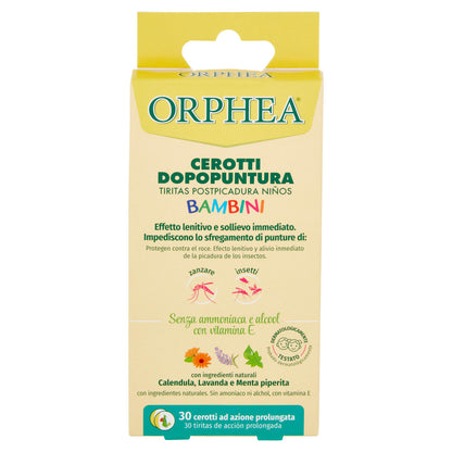 Orphea Cerotti Dopopuntura Bambini 30 pz (25567255)