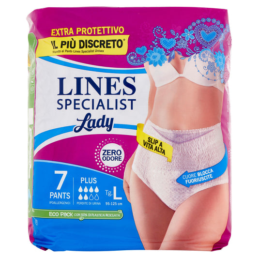 Lines Specialist Lady Pants Plus Tg.L 7 pz