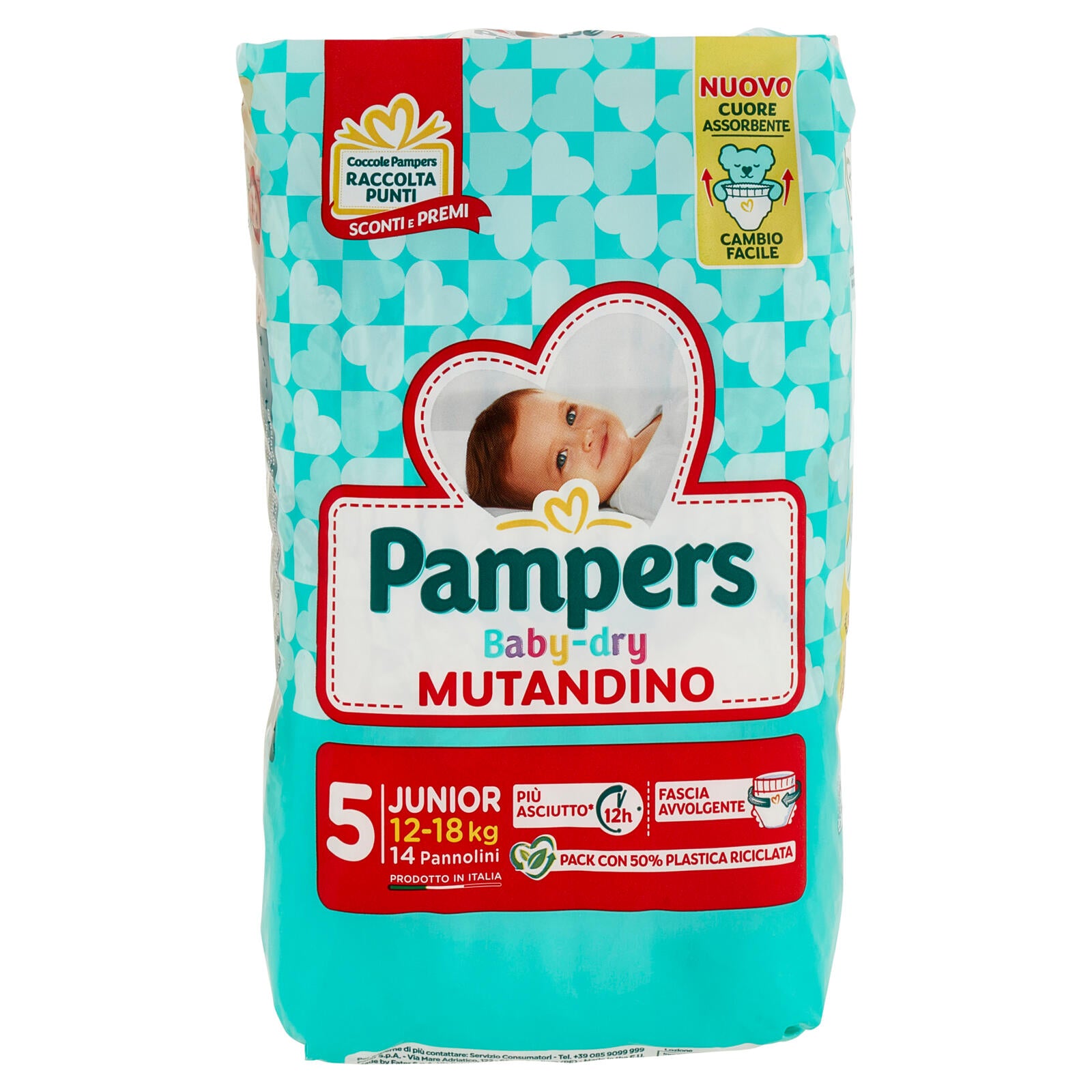 Pampers Baby-dry Mutandino Junior 14 pz