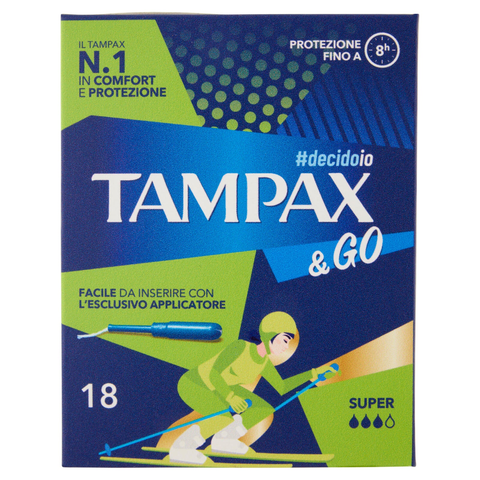 Tampax & Go Super 18 pz