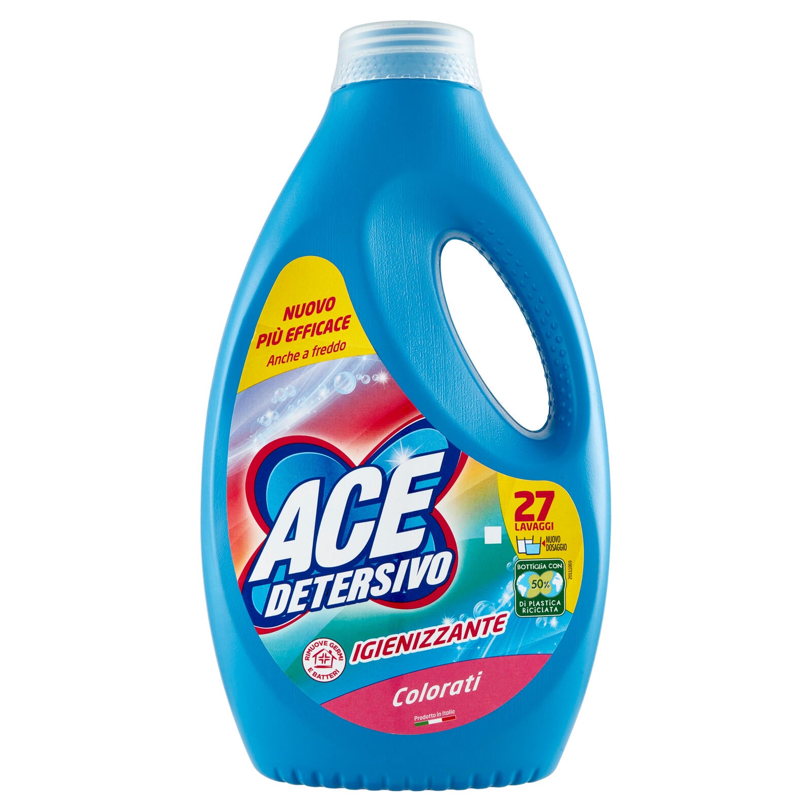 Ace Detersivo Igienizzante Colorati 27 Lavaggi 1350 ml (25518933)
