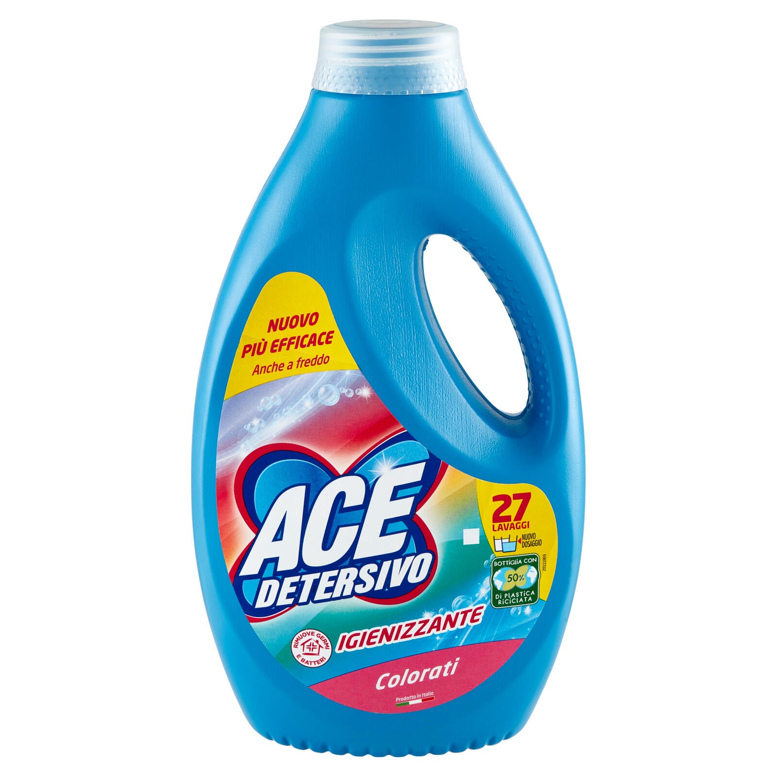 Ace Detersivo Igienizzante Colorati 27 Lavaggi 1350 ml