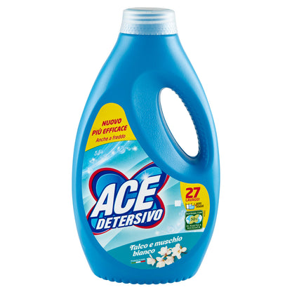 Ace Detersivo Talco e Muschio Bianco 27 Lavaggi 1350 ml (25518936)