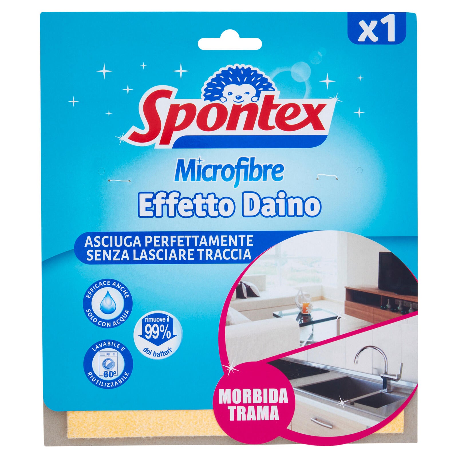 Spontex Microfibre Effetto Daino