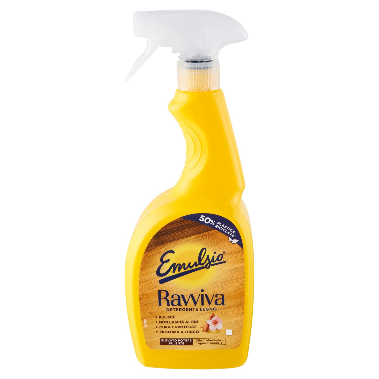 Emulsio Ravviva Detergente Legno Olio di Mandorla e Legno di Sandalo 600 ml (25526273)