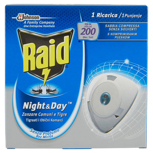 Raid Night & Day Zanzare Tigre e Comuni 1 Ricarica (25583621)