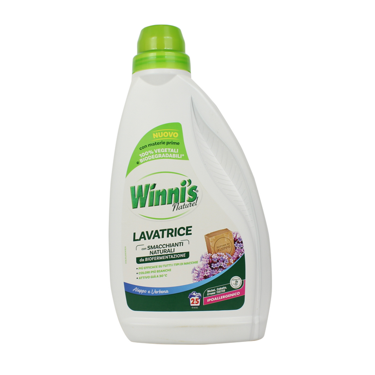 Winni's - Detersivo Liquido Bucato Lavatrice Aleppo E Verbena - 1125 Ml (25613730)