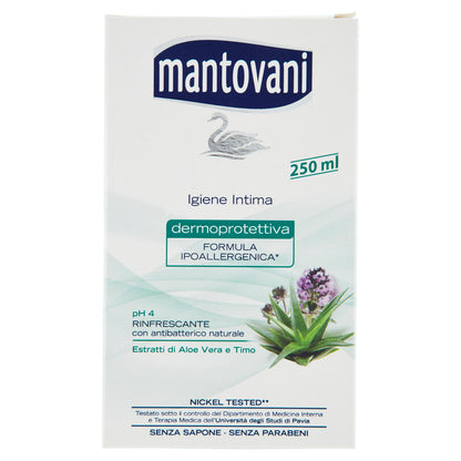 Mantovani Igiene Intima pH 4 Rinfrescante con antibatterico naturale 250 ml (25534140)