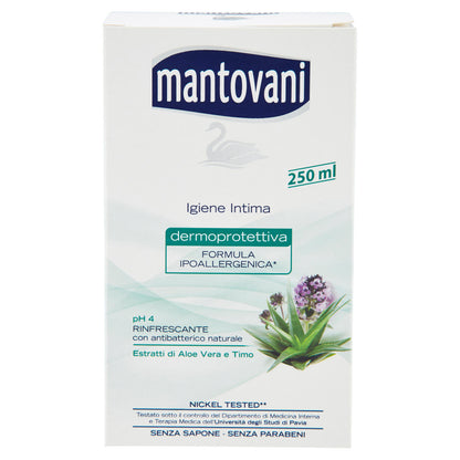 Mantovani Igiene Intima pH 4 Rinfrescante con antibatterico naturale 250 ml (25534141)