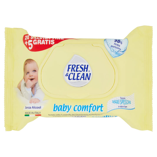 Fresh & Clean baby comfort Salviettine 25 pz