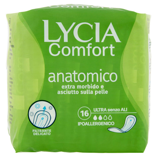 Lycia Comfort anatomico Ultra senza Ali 16 pz