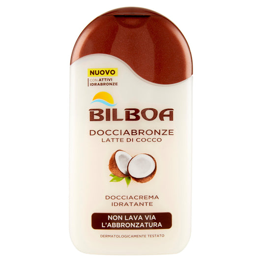 Bilboa DocciaBronze Latte di Cocco Docciacrema Idratante 220 ml