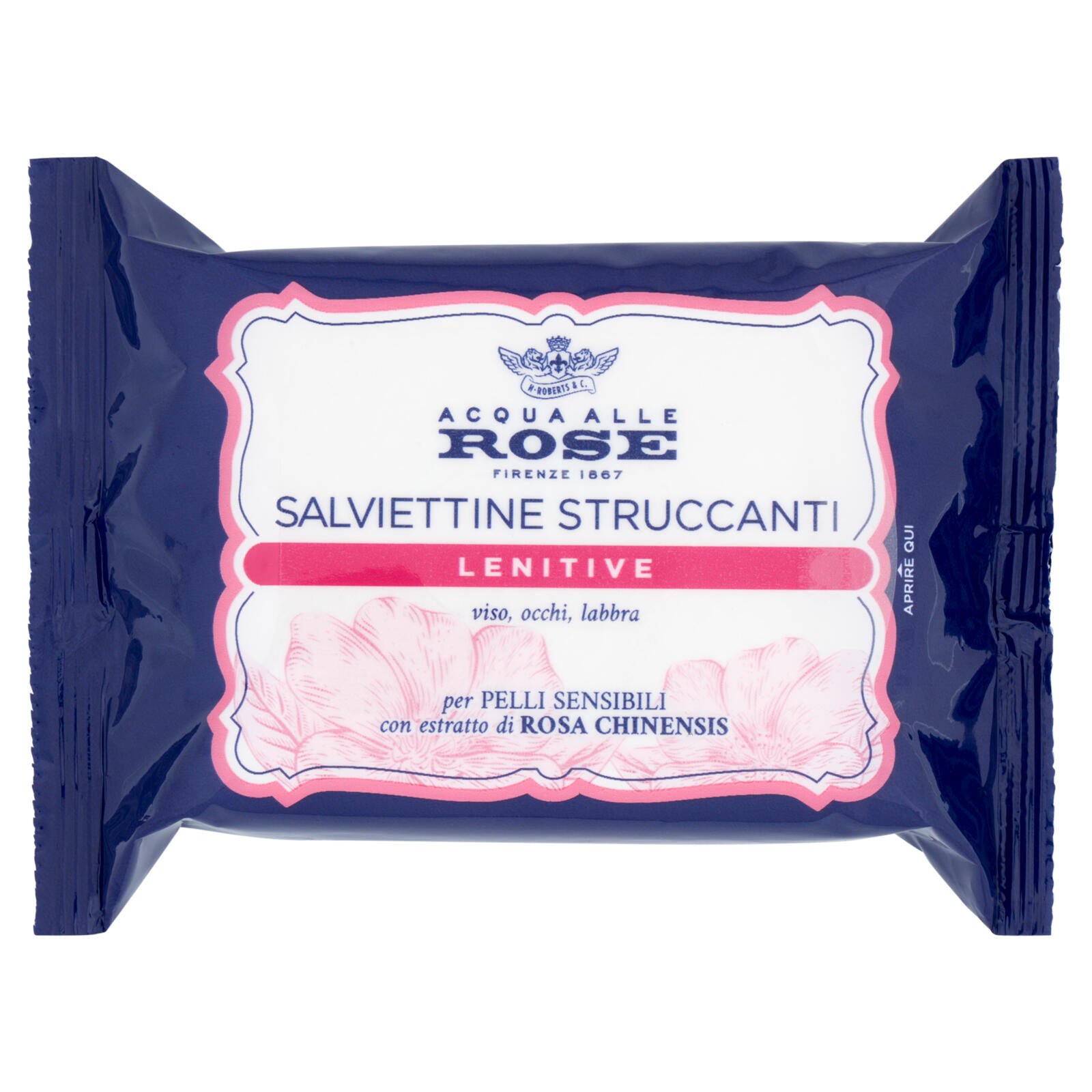 Acqua alle Rose Salviettine Struccanti Lenitive 20 pz (25519005)
