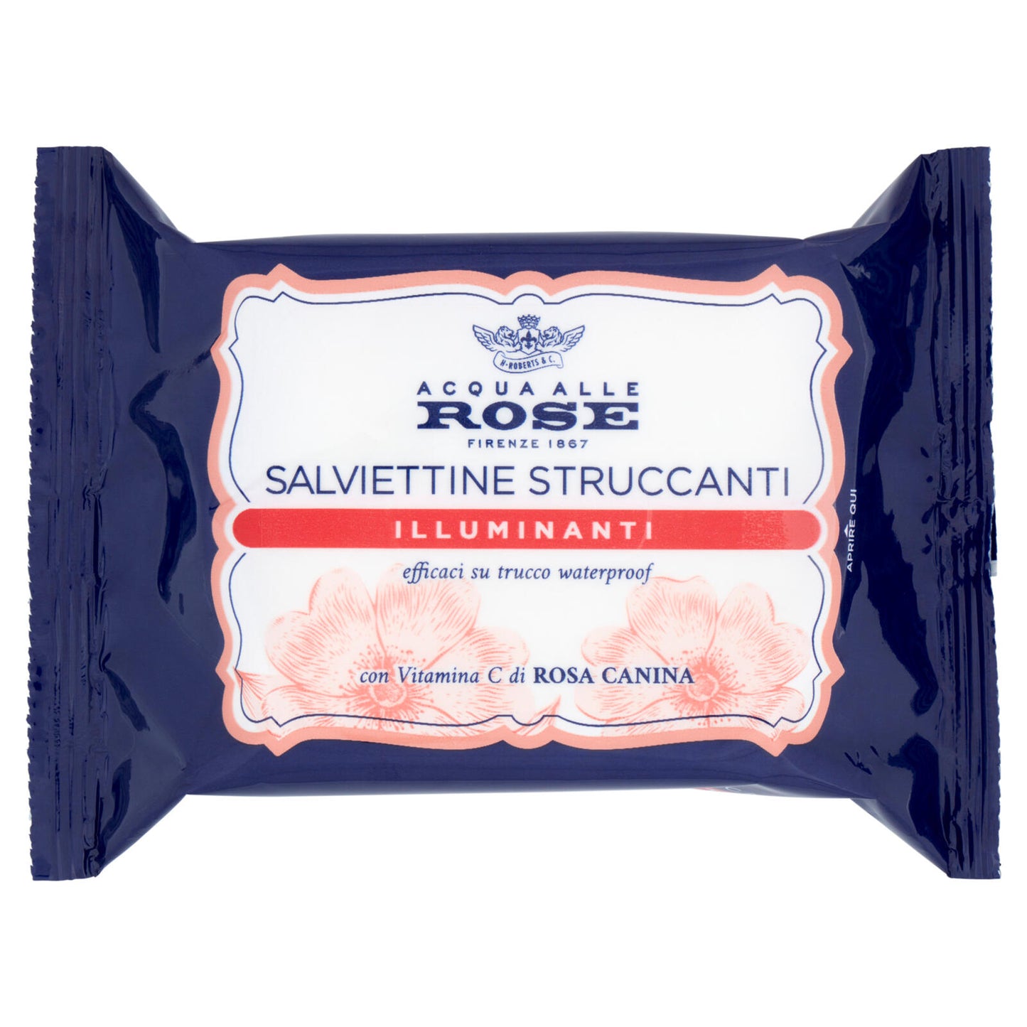 Acqua alle Rose Salviettine Struccanti Illuminanti 20 pz (25519003)